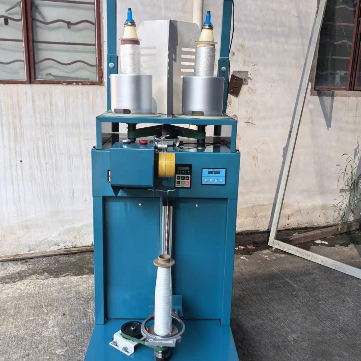 全新一代三合一一步法单锭单控捻线机加捻一部成型