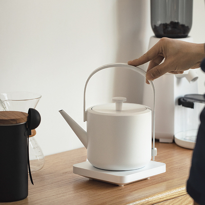 小提中式双层不锈钢电热水壶自动断电家用办公提梁烧水壶泡茶