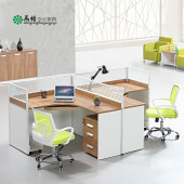 简约现代创意屏风组合 经济型4人位 办公室屏风转角办公桌 单人