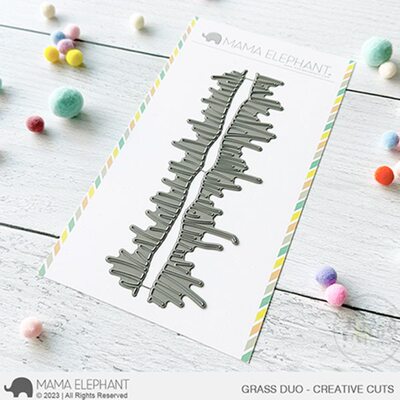 Mama Elephant 青草边界 Grass Duo 进口切模 Mama Elephant