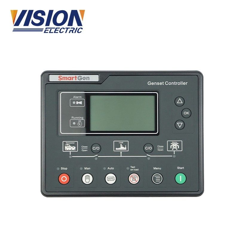 自启动控制器 HGM6120U2C 柴油发电机配件自动检测保护控制屏