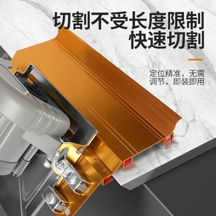 全瓷砖倒角器45度角铝合金多功能海棠角倒角器角磨机切割支架工具