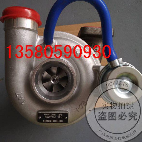 1104D-E44TA涡轮增压器帕金斯发动机启动机马达C4.4卡特3160477