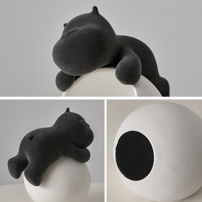 卡通可爱玄关钥匙收纳摆件进门入户客厅办公室桌面装饰.品搬家礼