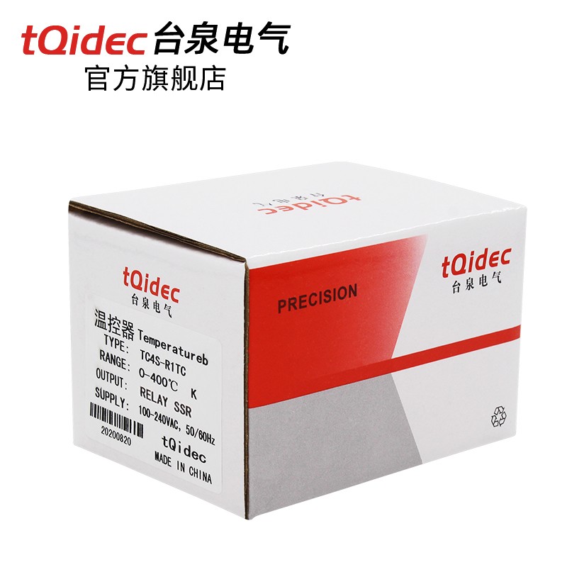 台泉电气qidec温控q仪表C4S多种输入信号数字显示智能PID调节