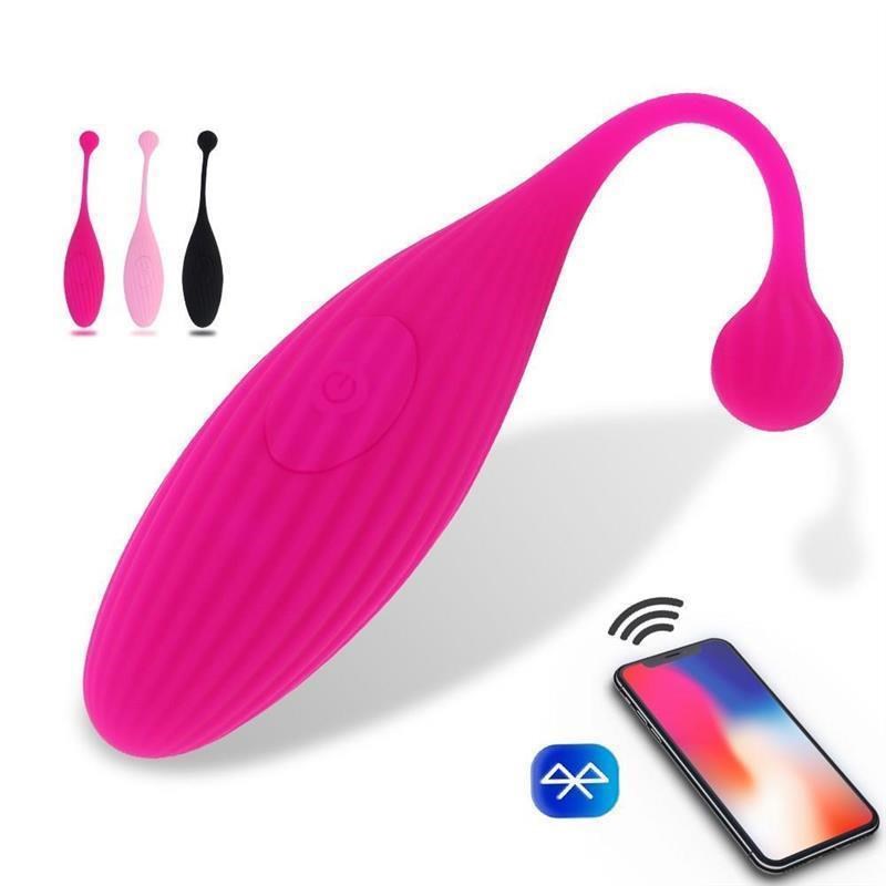 Erotic Jump Egg Full Silicone Vaginal Vibrator App Controlle
