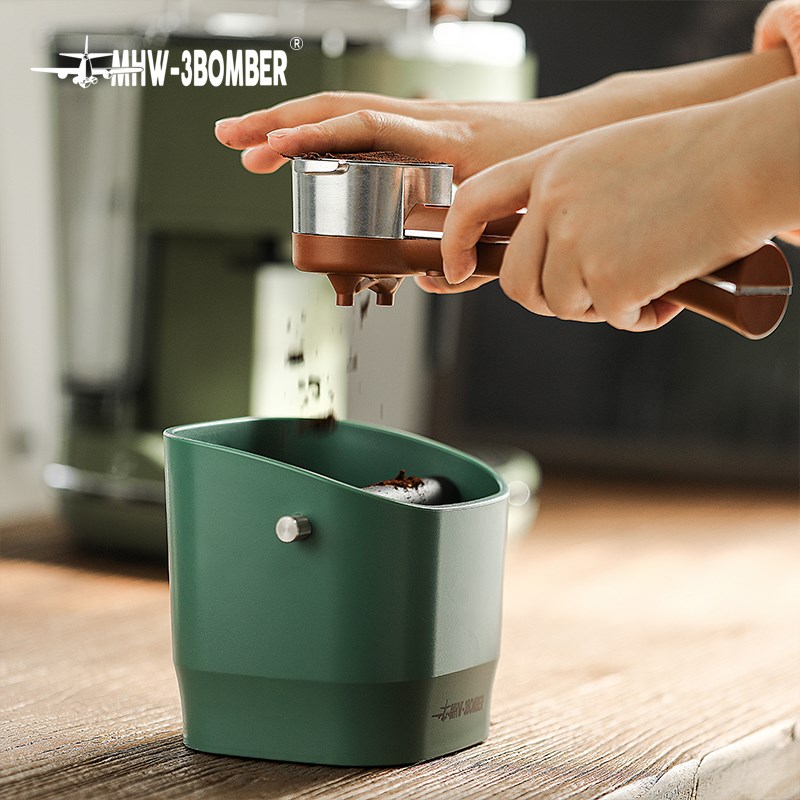 MW-3OME轰炸机咖啡渣桶 家用吧台意式咖啡Q机废粉渣敲渣桶渣盒