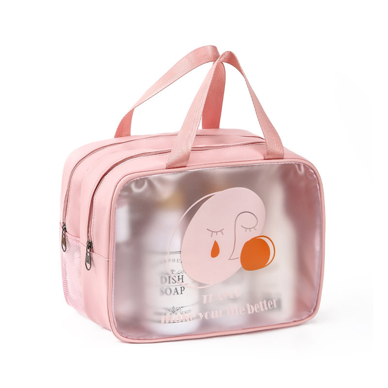 2022旅行洗漱包干湿分离女防水儿童手提泳衣游R泳袋旅游化妆包收