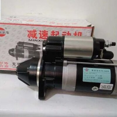 合力3顿D30叉车马达起动机QDJ1409E-P全柴490 485杭叉龙工起动机