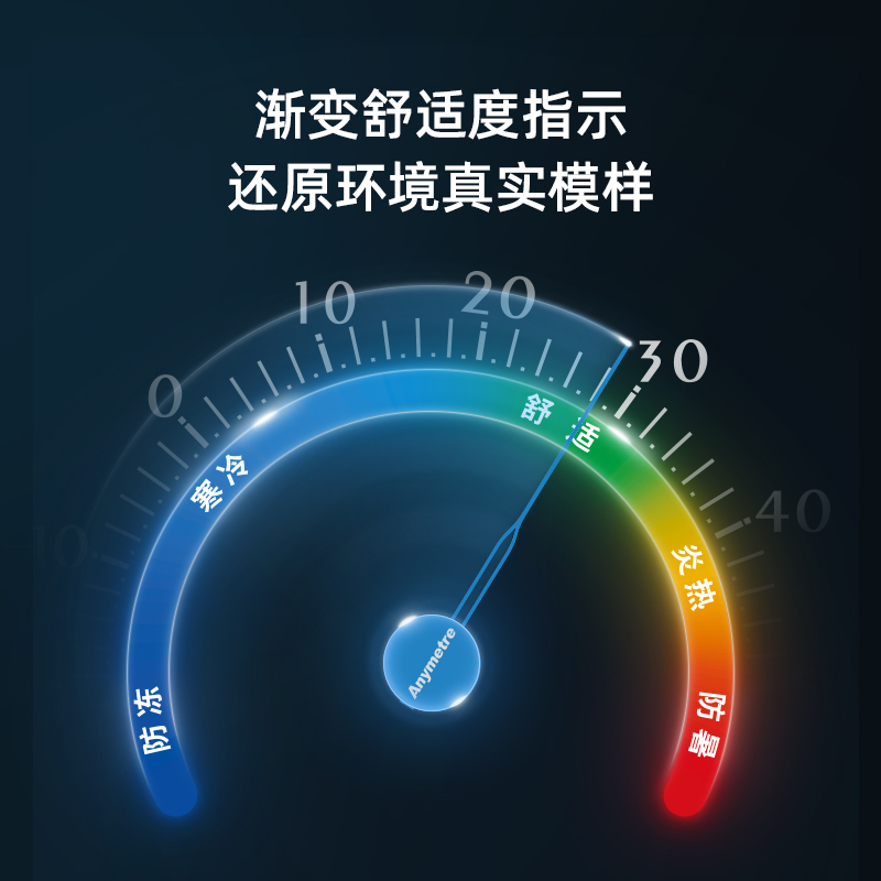 家用机械温湿度计高精度u室内精准工业温度表摆件测室温干湿