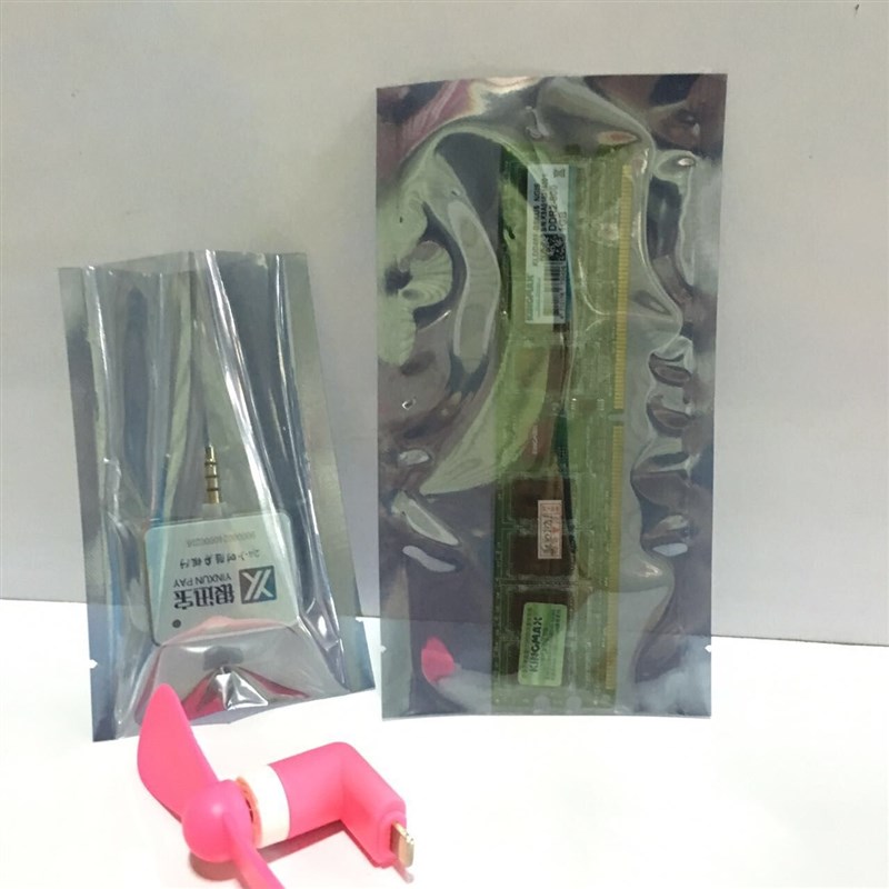 平口防静电屏蔽袋主板袋21*40cm塑料袋LED灯条模组复合包装袋