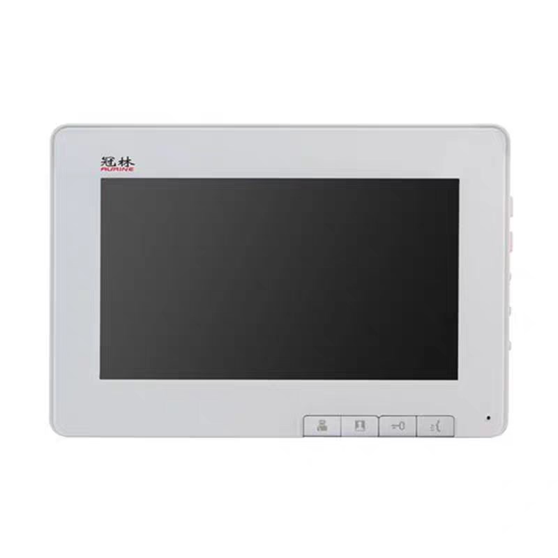 冠林AH1-E4VC可视对讲室内机楼宇门禁系统AH3-E4BAC门铃显示屏7寸