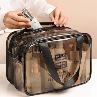 E女士大容量外出洗漱包旅行护肤品化妆包健身泳池收纳包