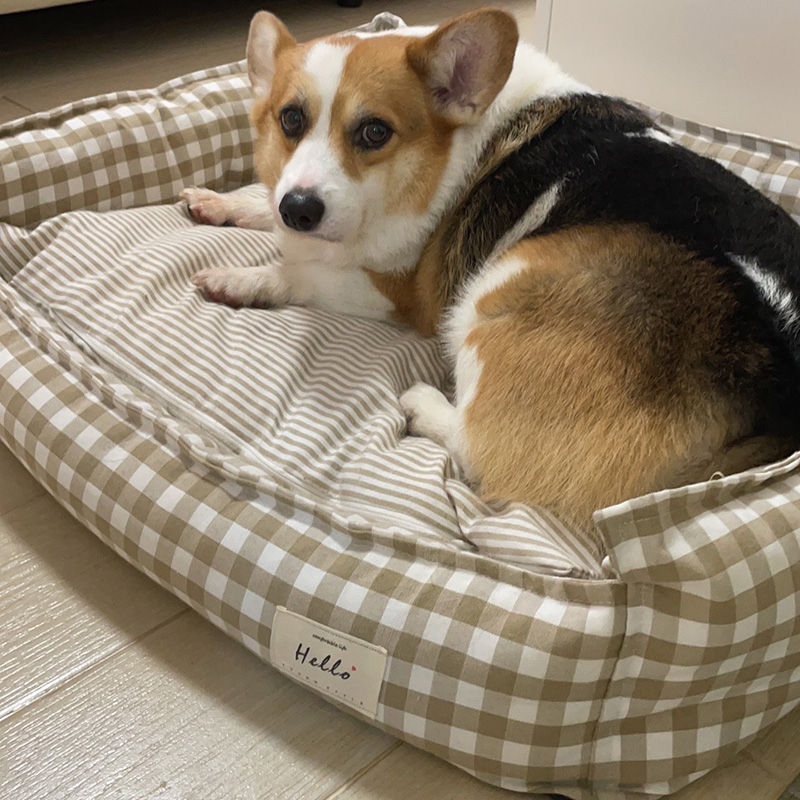 秋冬狗窝可拆洗加绒毯中小型犬宠物床狗狗夏天窝垫子床四季通用