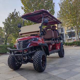 电动观光车2-8座旅游景区代步车四轮楼盘看房接待电动高尔夫球车