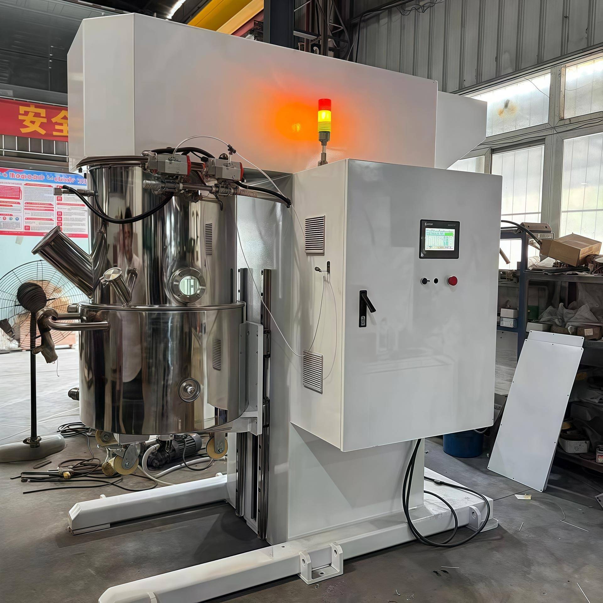 行星搅拌机立式陶瓷浆料磁性材料密封胶双行星搅拌机