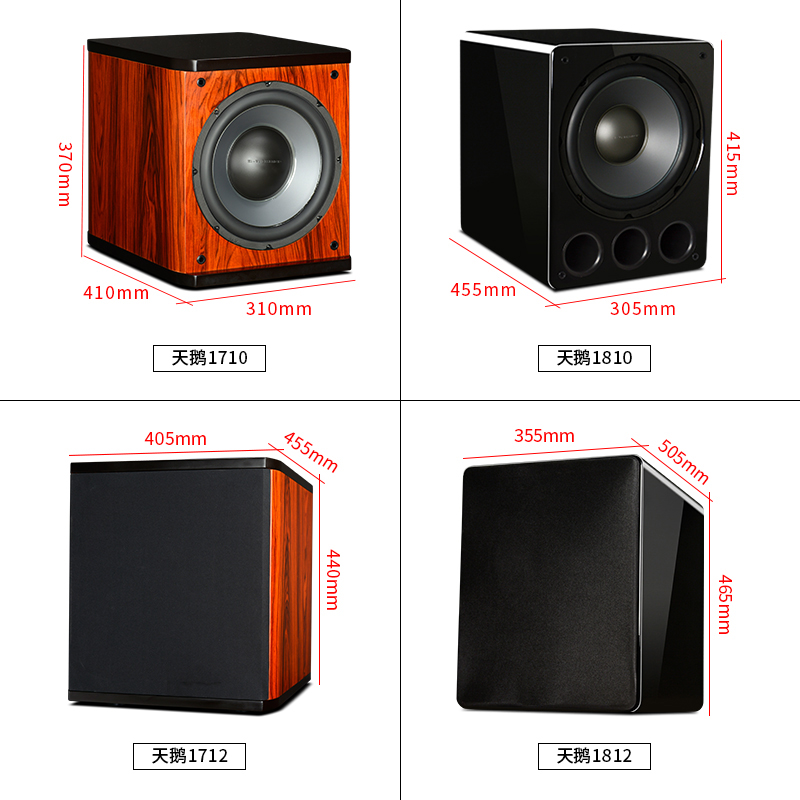 惠威BS10旗舰级重低音喇叭单元300W大功率10寸有源无源重低音炮