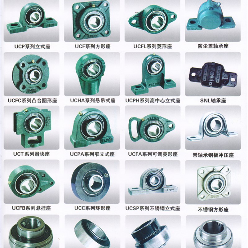 外球面带方型座轴承 UCF313 F314 F315 F316 F317 F318 F319 F320