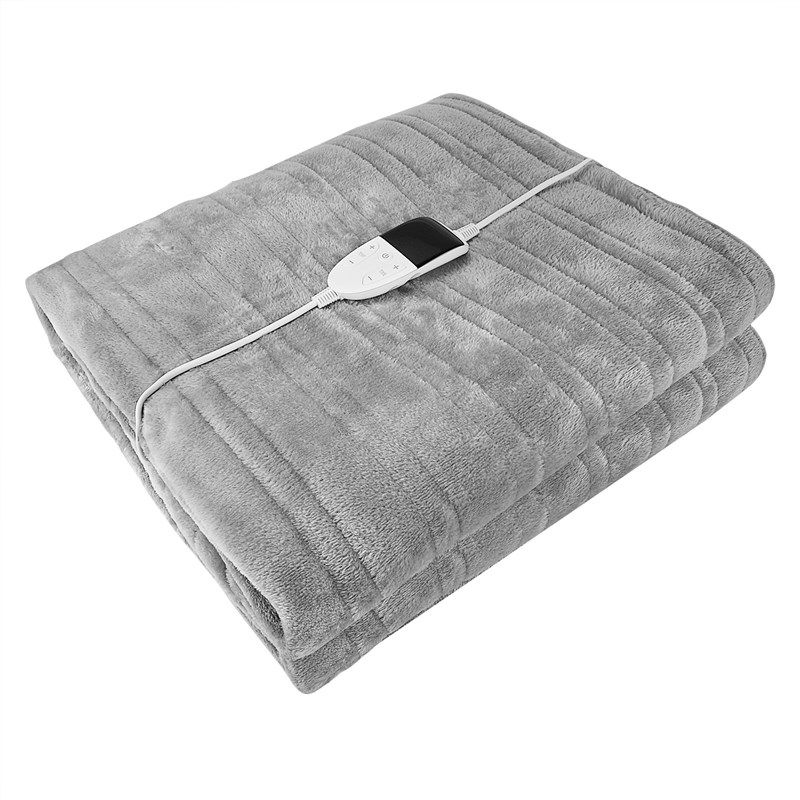 跨境可调温定时水洗加热毯欧美居家沙发电热盖毯双面法兰绒电热毯