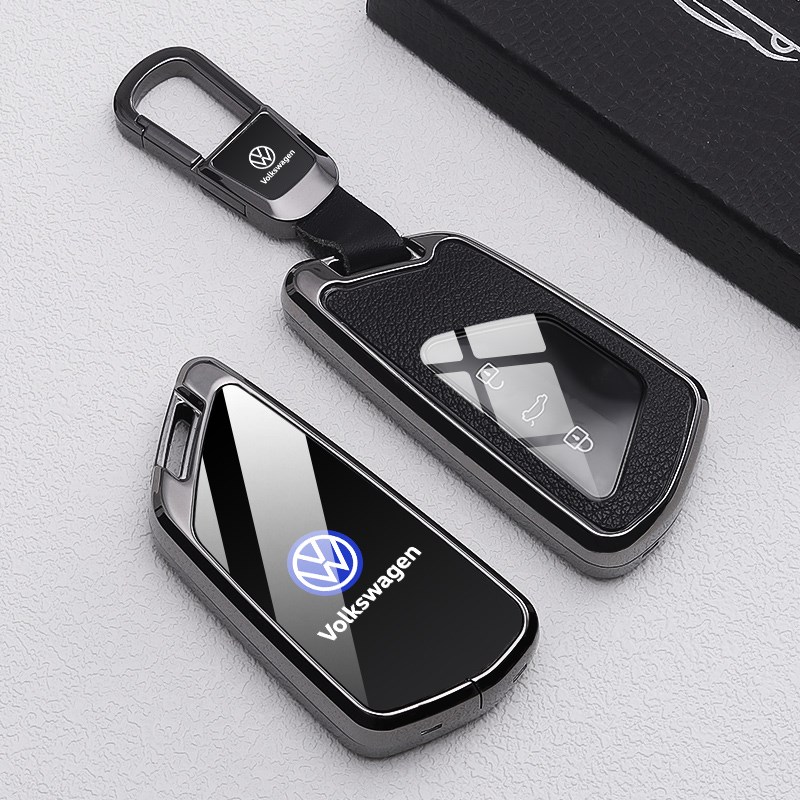 大众钥匙套迈腾B8B9途昂探岳X揽巡CC蔚揽途安途观L帕萨特汽车扣壳