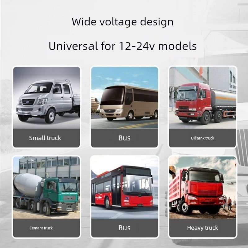 卡车驾驶记录仪四路五路视频高清4g远程定位观看一体机12V24V拖车