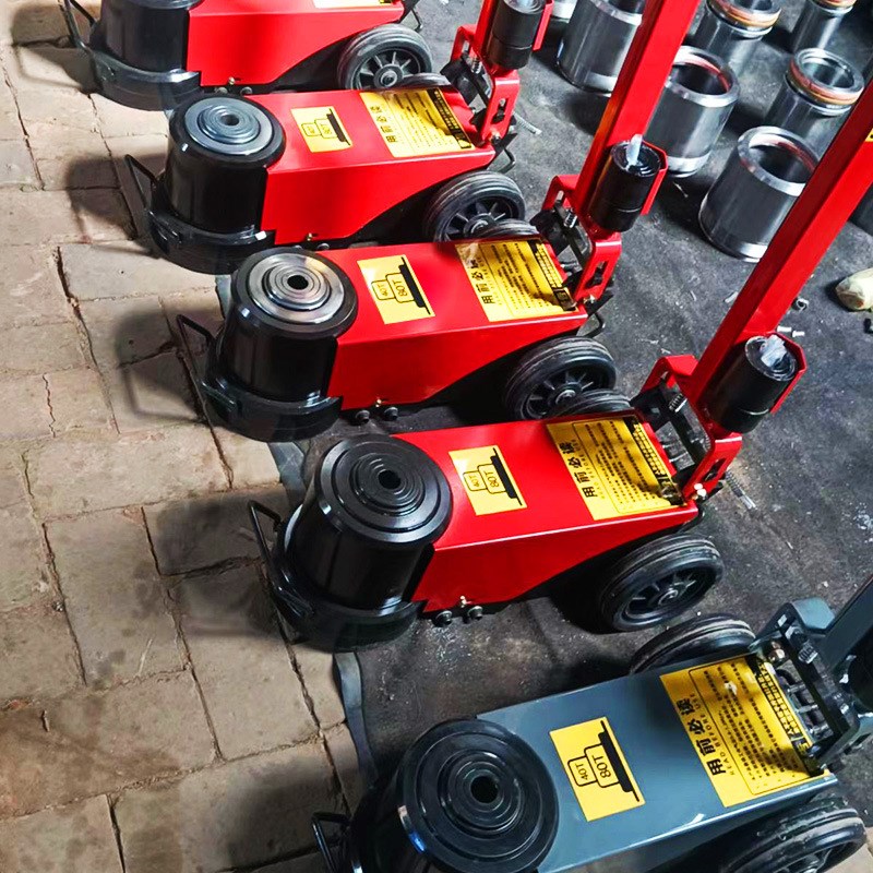 定制气动液压千斤顶80吨50T卧式重型汽修千金气顶油压气压顶