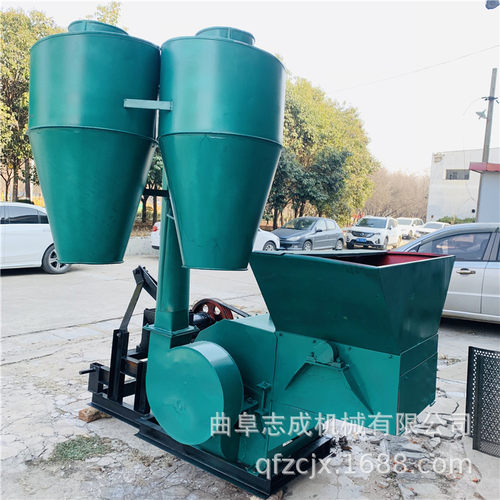 拖拉机后悬挂饲料粉碎机 沙克龙玉米秸秆打糠机 花生秧麦秆粉草机
