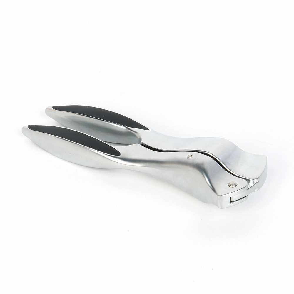 特大号压蒜器蒜泥器蒜夹子多功能锌合金不锈钢手动拉式打蒜器