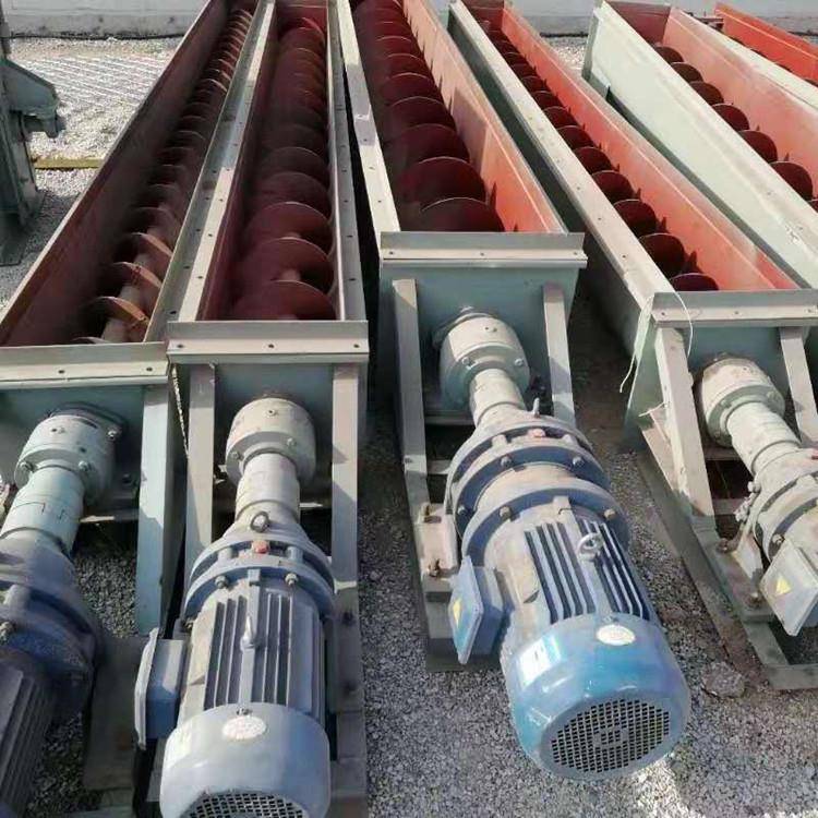 Ls螺旋上料提升机矿用不锈钢无轴水泥U型管式绞龙螺旋输送机