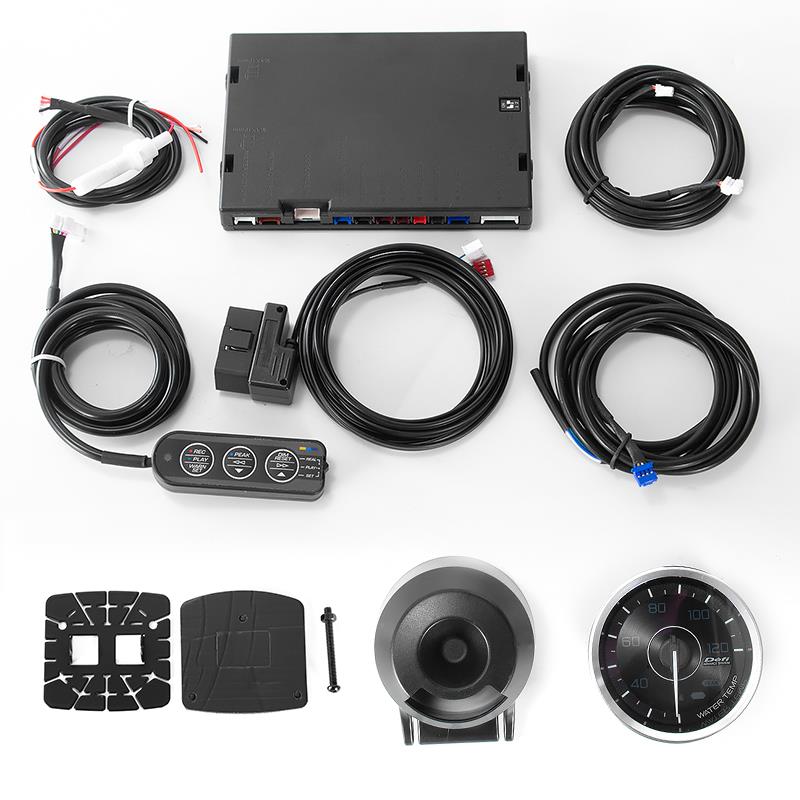 llOBD多功能仪表2型改装赛水温转数增压油温涡轮免安装汽车三联表