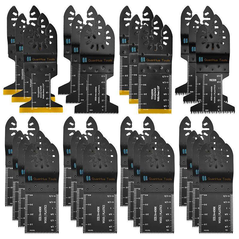 28pc混合万用宝锯片套装万用宝摆动锯片工具附件