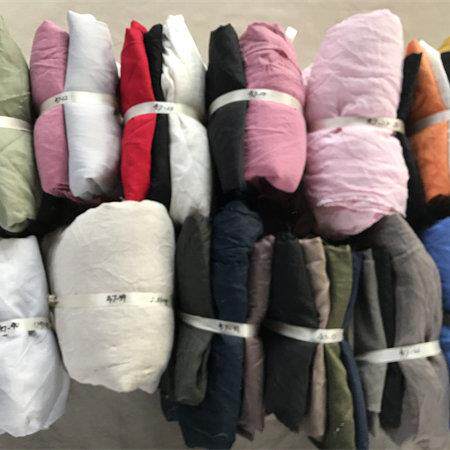 包邮~称斤亚麻、天丝麻、粘麻梭织布料 手工服装面料 13-22元/斤