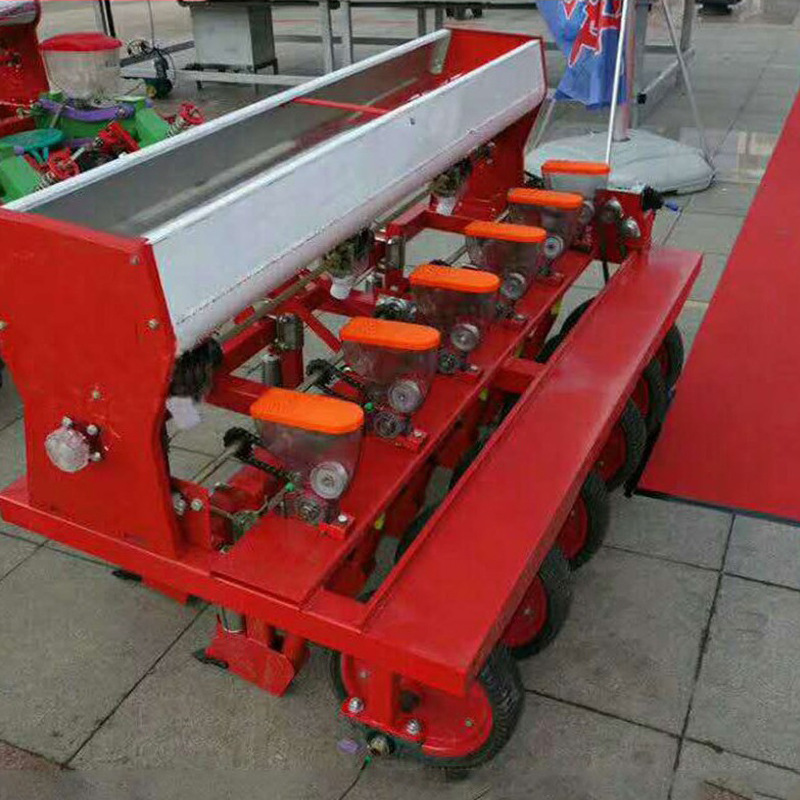 手推式6行香菜籽播种机 青菜种子播种机 家用播种机直销