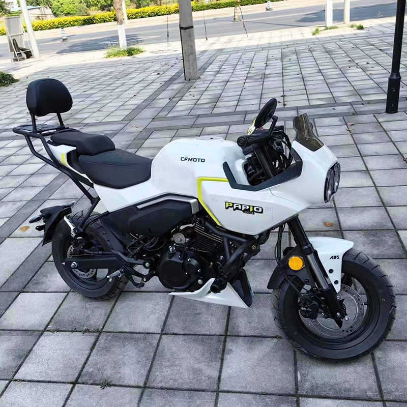 适用于春风XO狒狒赛车手后靠背后货架摩托车改装配件加厚尾翼尾架