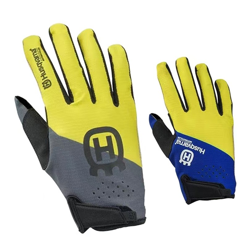 胡斯瓦纳触屏骑行手套山地公路自行车越野摩托车轻便透气春秋男女