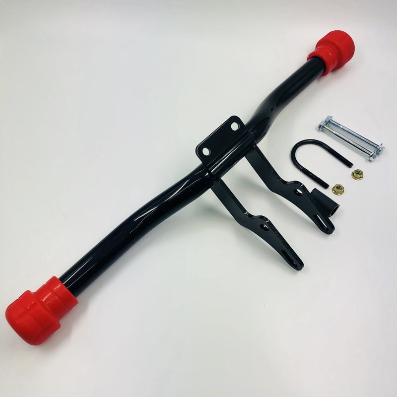 适用雅马哈摩托车天剑YS150飞致125前碟后碟豪华一字型保险杠护杠