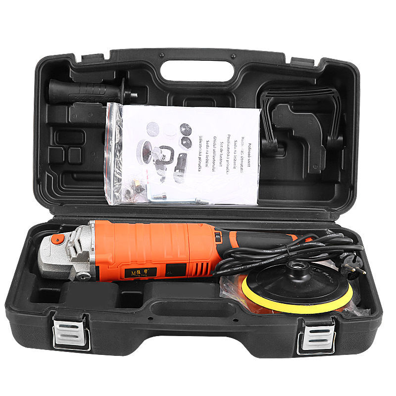 汽车漆面抛光机电动小型家用地板大理石220v封釉打蜡划痕修复