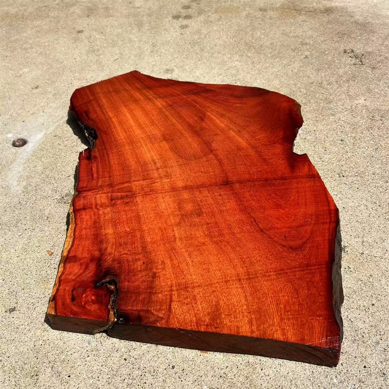 缅甸花梨实木大板原木料凳子面板料花梨木原木茶盘料干泡台毛胚料