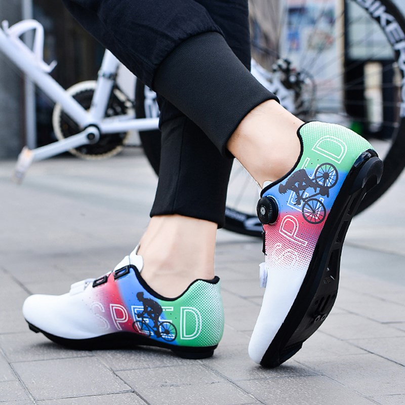 骑行鞋男女款2025新款夏季旋转纽公路锁竞速比赛自行车鞋