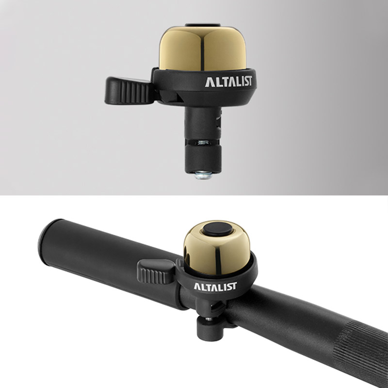 ALTALIST至高 自行车铃铛复古铜铃铛喇叭响山地折叠公路骑行配件