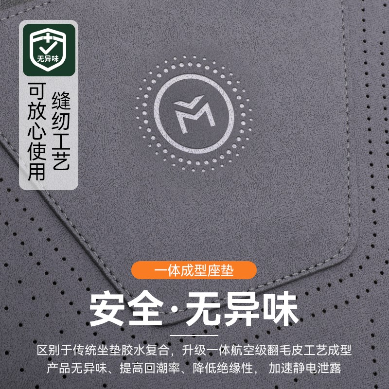 小鹏MONA M03汽车坐垫座垫座套改装件全车配件座椅套四季通用