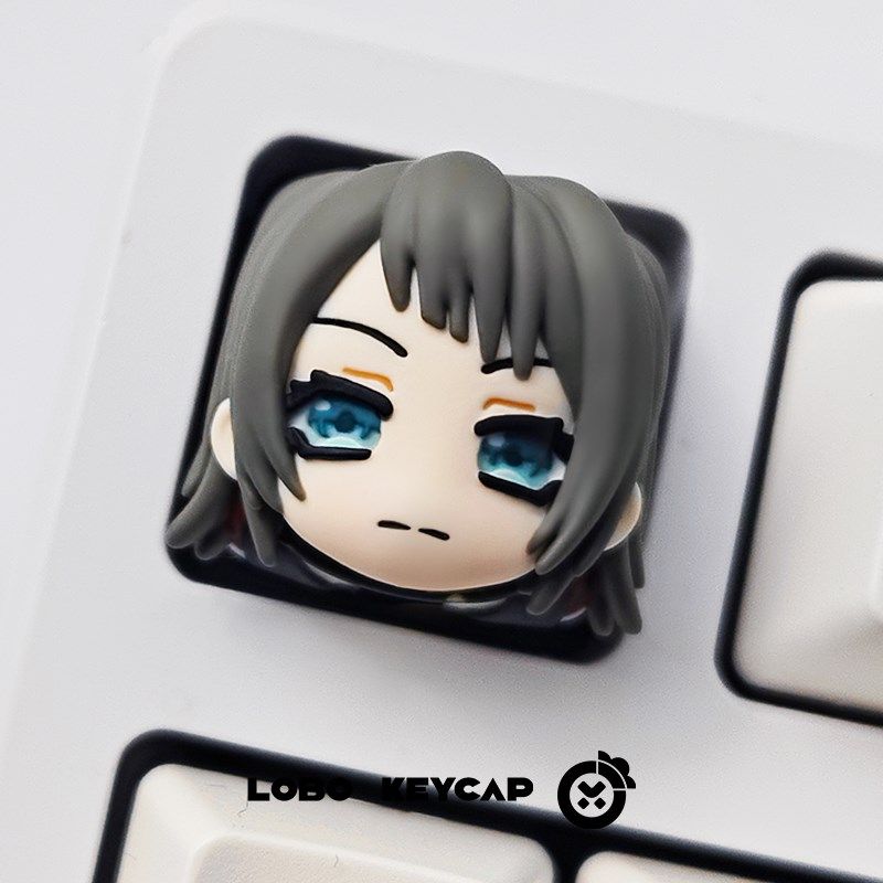 MUJICA颂乐人偶丰川祥子若叶睦二次元树脂机械键盘单颗个键帽E