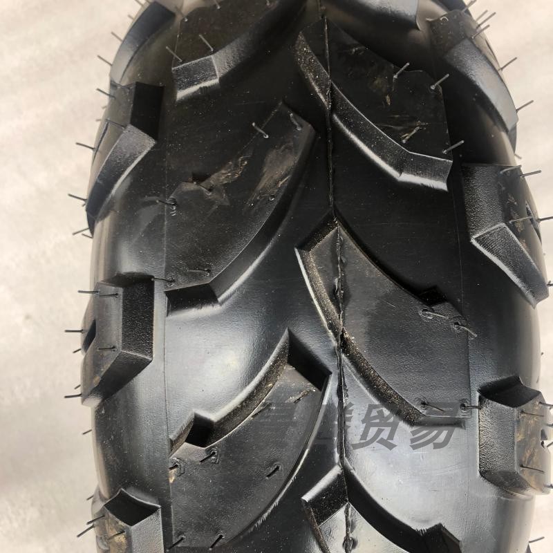 四轮卡丁车沙滩车配件8寸真空轮胎轮毂加厚19X7-8 18X9.5-8寸轮胎