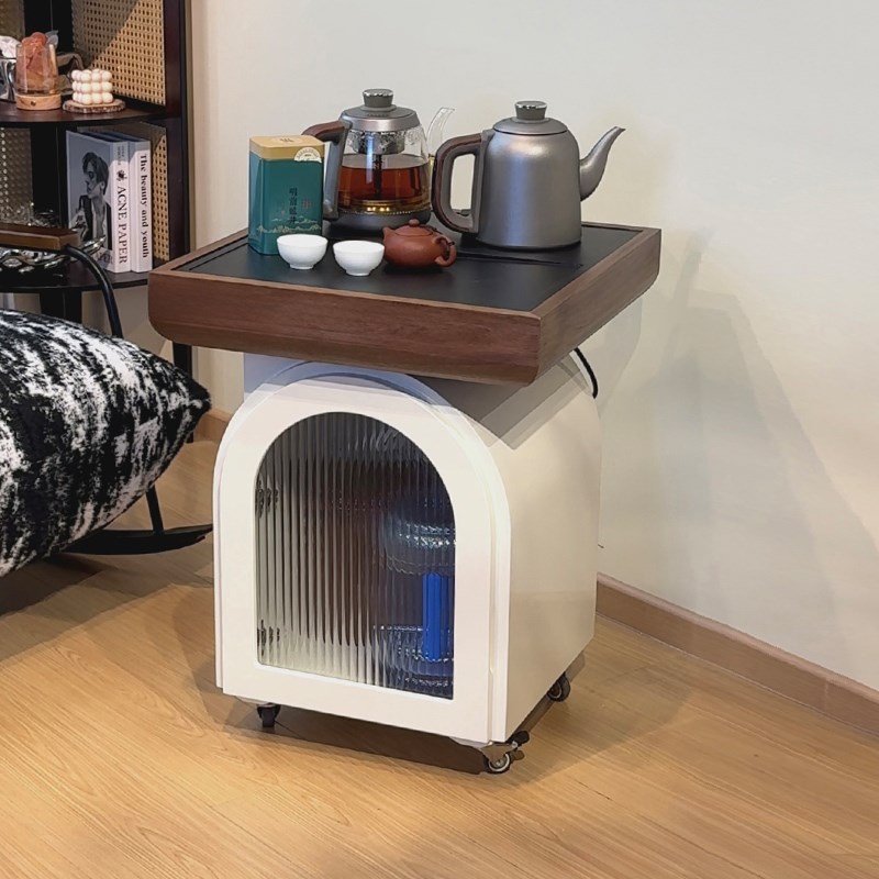 客厅沙发边几可移动茶台小户型实木泡G茶一体阳台休闲茶桌家用新