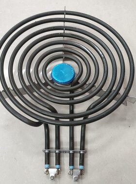 220电发热圈 取暖070头炉盘试验7灶接线圈加热环凹加热管v22个W
