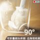 折杯刷刷子日本弯渍9无死角°多功能0茶硅胶长柄奶瓶清洁清洗家用