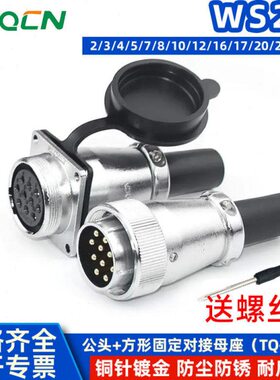 12-针2F20芯电S2T-24 -16ZQ13P/Q航空插头插座连接器-2678-7--W4-