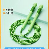 绳专业幼儿园动小学生专用软胶初学竹节跳绳健身一年级跳神跃儿童