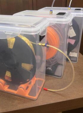 米桶.L盘通用型3D打印机耗材1KGP料密封盒双层58盒干燥箱防潮箱LA