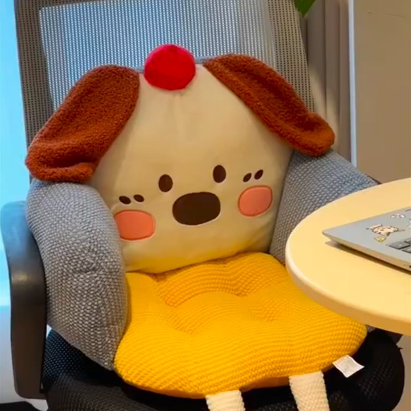 坐垫靠背靠垫一体椅n子垫护腰办公室久坐屁股宿舍学生冬季超厚屁